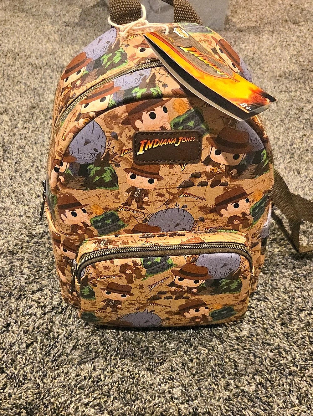 Funko Indiana Jones Raiders of the Lost Ark Art Print Mini Backpack Art Print